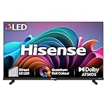 Hisense 32 inch Full HD QLED Smart TV 32A5NQTUK - Quantum Dot Colour, Natural Enhancer,HDR & HLG-Dolby Atoms, HDMI, Share to TV, and Youtube, Freeview Play, Netflix and Disney+ (2024 Model)