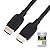 Amazon Basics HDMI Cable, 3 Feet, HDMI 2.1 to HDMI Cable (48Gbps), 8K@60Hz 4K@120Hz Certified Ultra High Speed, Black, Compatible with PS5/Xbox/TV/Monitor