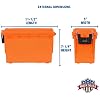 Sheffield 12680 Caja de Almacenamiento Marina, Caja Estanca Hecha en EE.UU., Contenedor Resistente al Agua para Equipo de Barco y Muelle, Organizador de Pequeñas Piezas con Traba, Apilable miniatura 4