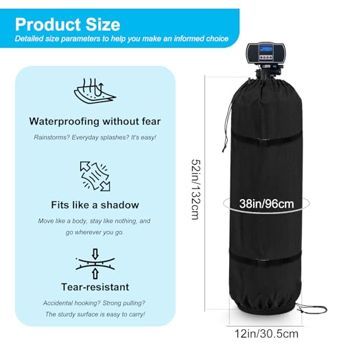 Funda para Ablandador de Agua Resistente y Impermeable 600D miniatura 2