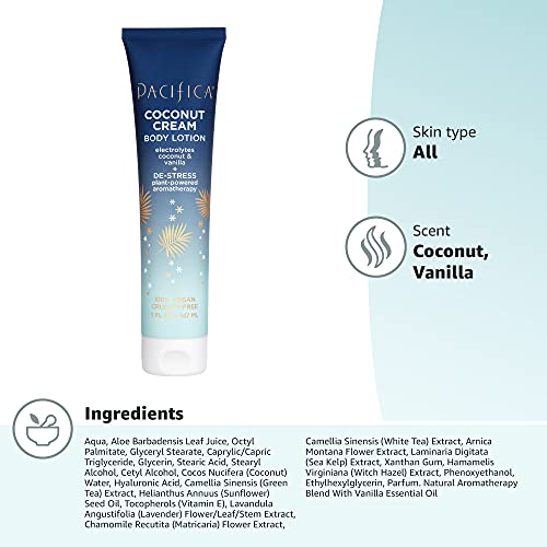 Pacifica Coconut Cream Body Lotion 5 Oz #TOP5