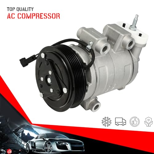Image of CCIYU AC Compressor w /Clutch for Pontiac Torrent V6 3.4L 2006-2009