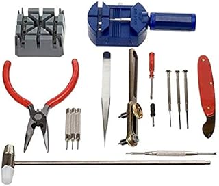 G4GADGET Strong Quality 16pc Watch Repair Tool Kit Easy Operation Band Pin Strap Link Remover Back Opener