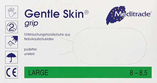 Meditrade 1221GRIP-L Gentle Skin Grip, 1er Pack (1 x 100 Stück)