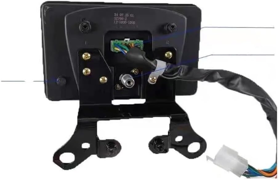 Motorcycle Speedometer Tachometer Digital Motorbike Dashboard with Tachometer Gauge for 150 Tachometer Odometer Instrument Panel