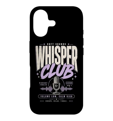 Whisper Club Midnight Tingles Calm ASMR�\�t�g�T�E���h �X�}�z�P�[�X iPhone 17 �p