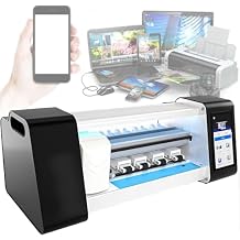 Mobile Phone Film Cutting Machine, Intelligent Film Cutting Machine, with 5.5-inch Touch LCD Screen, DIY Back Film, Supports 17 Languages, Over 30,000+ Models, for Mobile Phones, Computers, Watches