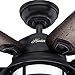 Hunter 59135 Key Biscayne Ceiling Fan 54 inches Weathered Zinc