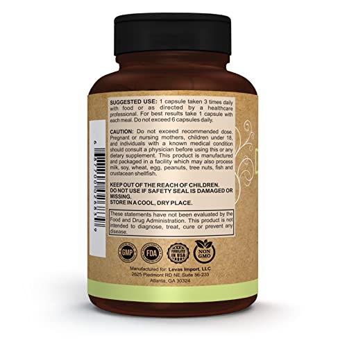 Pomona Wellness Digestive Enzyme Probiotic Supplement, 325Mg, Supports Healthy Digestion Function And Gut Health With Probiotics, Helps With Gas, Bloating, Non-Gmo, 100 Count #TOP5
