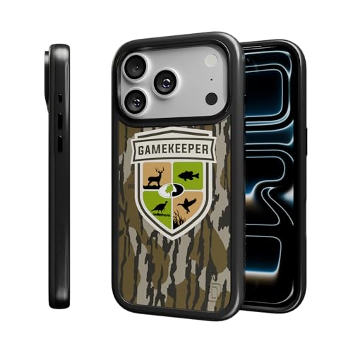 cellhelmet iPhone 17 Pro Shockproof Protective Mossy Oak Case Game Keeper Design, MagSafe Compatible, 18-Foot Drop-Test Certified, Slim, Rugged, Raised Bezels & Lifetime Replacement