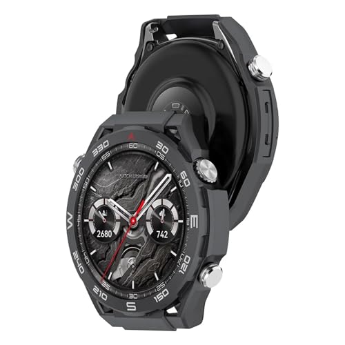 xiaopang 1�� PC �ی�P�[�X Watch GT6 Pro 46mm �t���[���o���p�[�J�o�[ ����(�f�B�[�v�O���[)