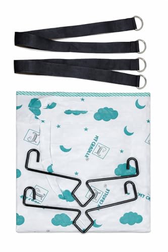 Image of My Cradle Baby Car Cradle - Adjustable Sleep Support for Car Seat, Stroller & Travel (Full Set)