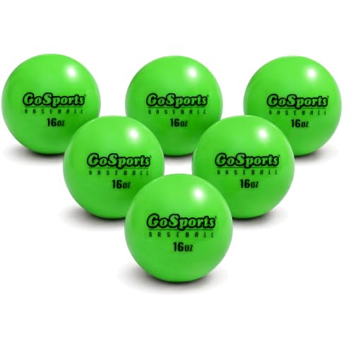 GoSports 2.8 inch Weighted Training Baseballs - Hitting & Pitching Training for All Skill Levels...
