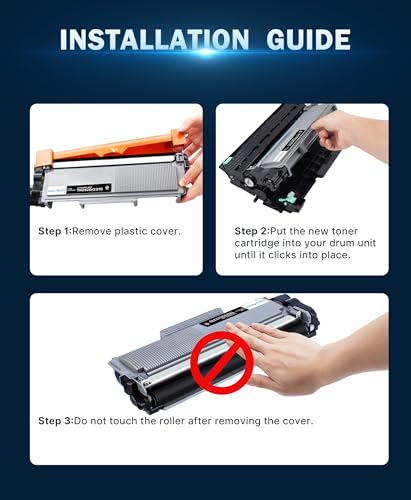 HALLOLUX TN2320 Toner Kompatibel für TN2320 Toner Brother TN 2320 für Brother MFC l2700DW MFC L2700DN HL-L2340DW HL-L2300D DCP-L2520DW MFC-L2720DW DCP-L2540DN TN-2320 (2 Schwarz)