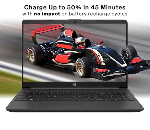 Image of HP Laptop, 15.6 inch FHD, AMD Ryzen 5 5500U (6 Cores /12 Threads, Up to 4GHz), 32GB RAM 1TB PCIe SSD, Windows 11 Home, WiFi 6, HD Audio, Anti-Glare, HD Camera, Up to 8 Hrs Use, RJ-45 Ethernet