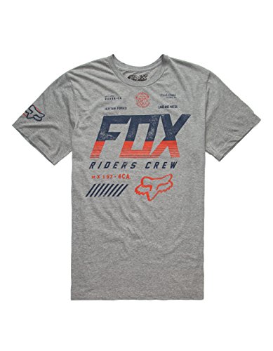 Fox Racing Mens Escaped Premium Short-Sleeve Shirt (m, Heather Graph)