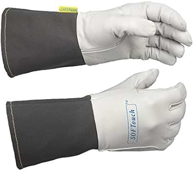 WELDAS SOFTouch, muy suave y excelente sensación TIG guantes de soldadura 10-1004