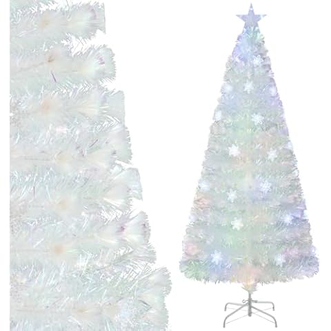 Sapin de Noël COSTWAY 180 cm Cover