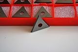 Rasqueta de madera y metal Raspador triangular de 25 mm para adaptarse a Bahco Ergo 625 Raspador de mano 20 piezas