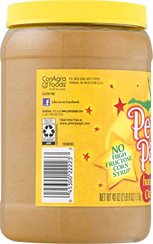 Peter Pan Honey Roast Creamy Peanut And Natural Honey Spread, 40-Ounce (Pack Of 2) #TOP2