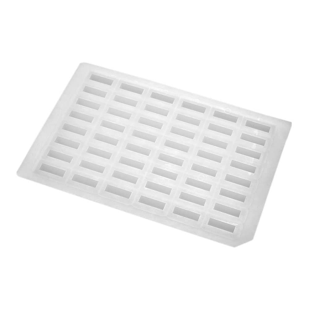 Axygen Impermamat AM-48-IMP Silicone 48 Rectangular Well Sealing Mat for 5ml Deep Well Plate, Chemical Resistant, Non-Sterile (Case of 50)