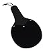 New 12" Genuine Leather and Fur Paddle | Soft Fur on One Side, Hard Leather on The Other
