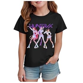 Grab Your Kpop D-Demon H-Hunters Vintage Y2K T-Shirt for Kids - Hip Hop Streetwear! – generic