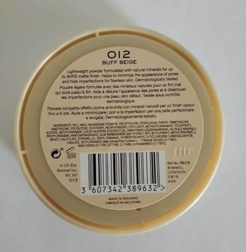 Image of Rimmel Stay Matte Pressed Powder, Buff Beige