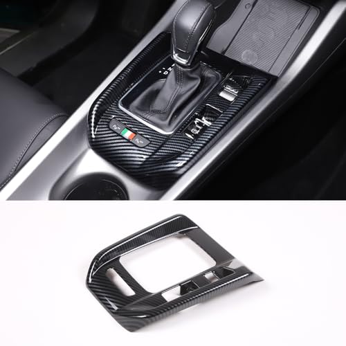 DIYUCAR Copertura del telaio del pannello del cambio della console centrale dell'auto in plastica ABS compatibile con Alfa Romeo Tonale 2022-2024 accessori interni