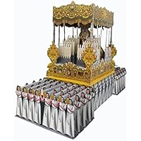 Genérico Recortable Trono Virgen de la Esperanza de Malaga.