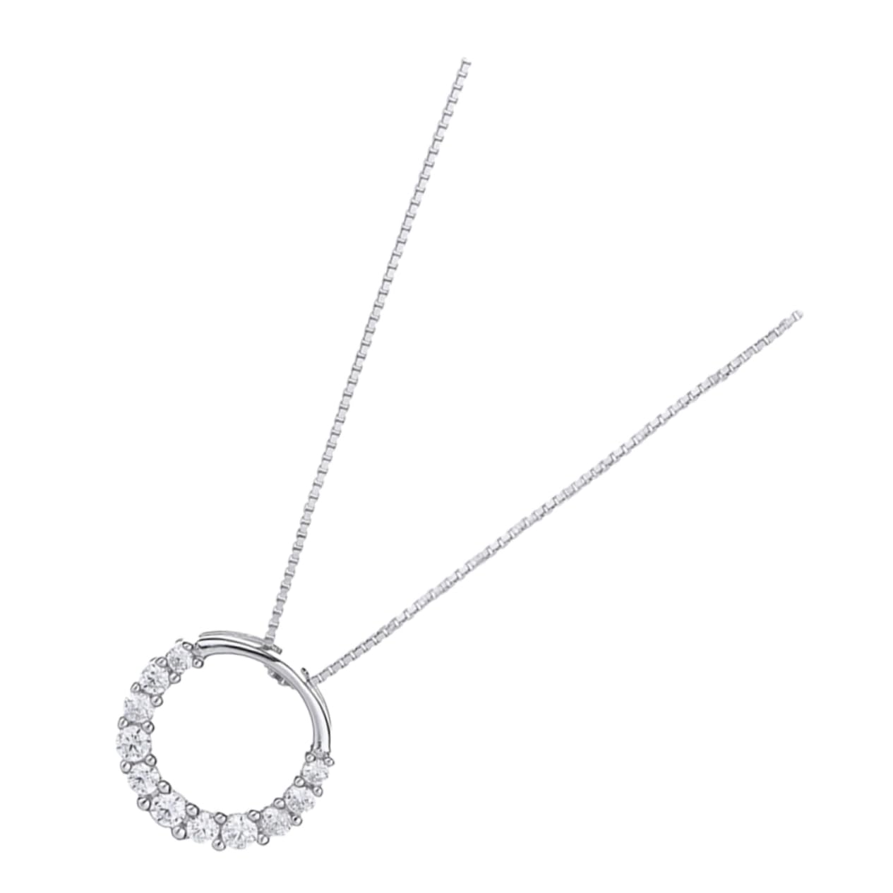 Collier S925 cercles de bureau en soirée l'accessoire mode de votre quotidien - 8