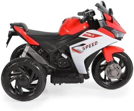 8. Bild von Moni Kinder Elektromotorrad Hurricane DREI Räder, Musikfunktion, Rückwärtsgang, Farben:blau