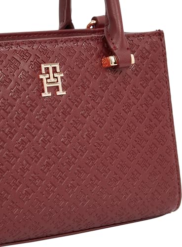 Image of Tommy Hilfiger Women's Monogram Mini Tote Bag With Removable Crossbody Strap