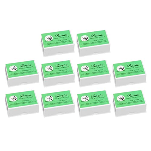 JOINPAYA 10個高粘着性エルフ松香ブロック 楽器用 使いやすい小提琴 二胡対