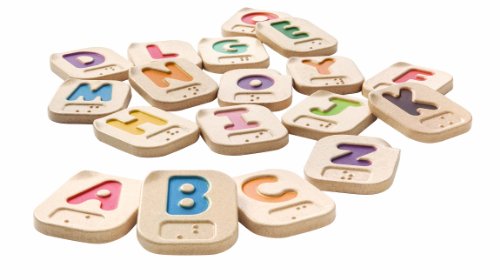 Preisvergleich Produktbild Great Gizmos Plan Toys Blindenschrift-Alphabet A-Z