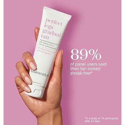 This Works Perfect Legs Gradual Tan, Self Tanner with Vitamin E & Shea Butter, 150ml