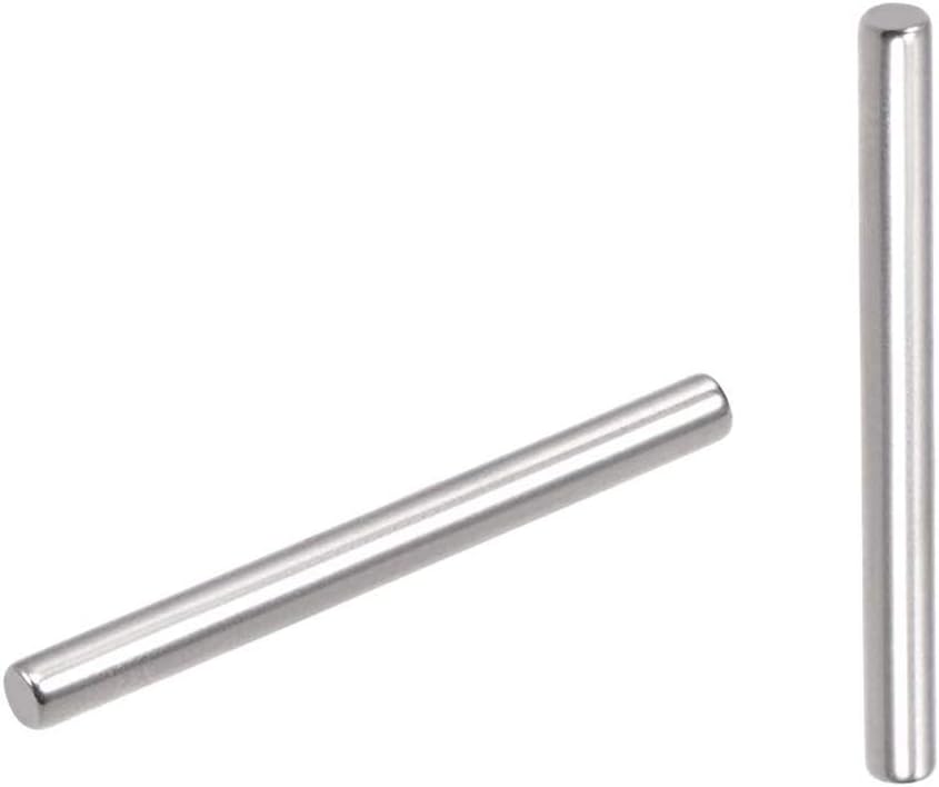 Dowel Pin Stainless Steel Shelf Support Pin Metal Fasten Elements Used On Precise Location by Yesallwas (2mm x 22mm 100 Pcs)
