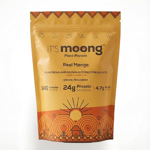 IT’S Moong Plant Protein Powder, Real Mango Flavor | Mung