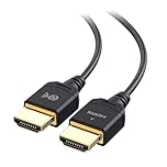 Cable Matters [Ultra High Speed HDMI Certified] 48Gbps Ultra Thin HDMI 2.1 Cable - 1.5m, Supports [8K@60Hz, 4K@240Hz, HDR & Dolby Vision], Slim HDMI Cable for PS5, Xbox Series X/S, Apple TV