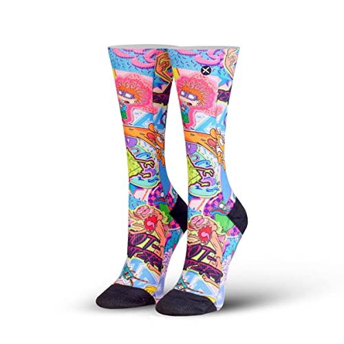 Odd Sox, Nickelodeon Retro Cartoon's Favorite Character Women's Funny Crew Socks #TOP18