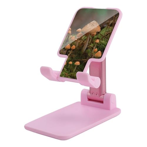 Support de téléphone champignon pliable et réglable pour bureau iPhone Android