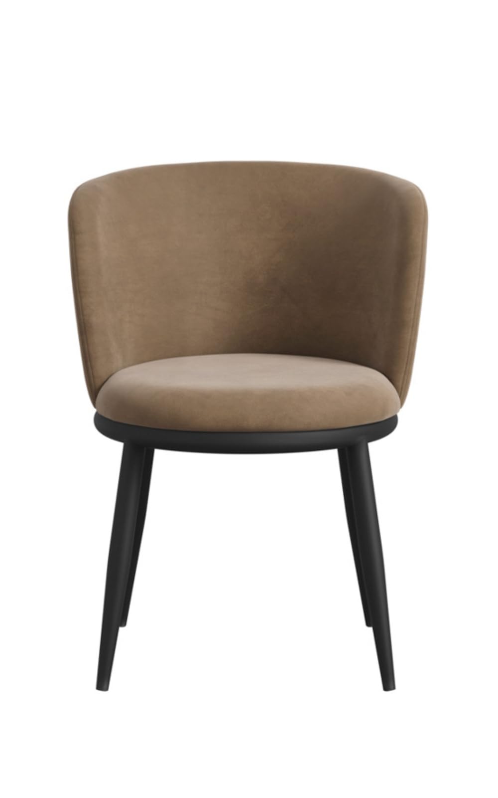 Chaise de salle à manger confortable et tapissée Nova chic
