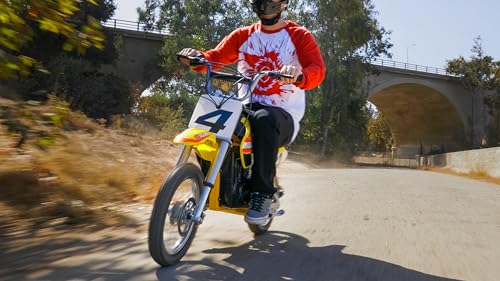 Razor MX650 Dirt Rocket Electric Motocross Off-road Bike - Yellow - Additional View