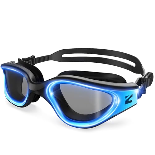 ZIONOR G1 NAVA Super Anti-Nebel Schwimmbrille, Uni, Erwachsene, Damen, Anti-Beschlag, Komfort Profi, 100% UV-Schutz, Taucherbrille
