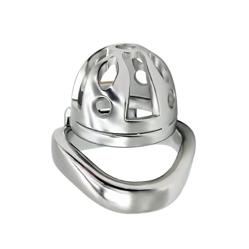 Gabbia per Uomo in Acciaio Inossidabile, Regolabile, Curva, Accessorio per Casa (40mm)