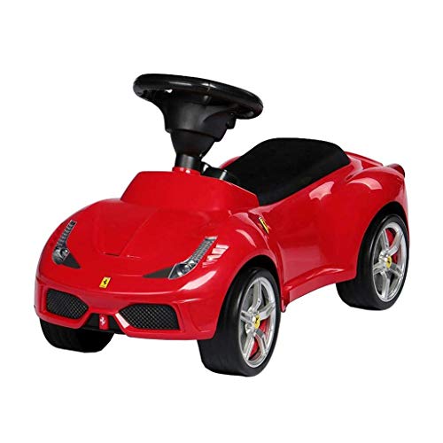 Véhicules à pédales Rastar Ferrari 458 pour enfant garçon et fille rouge