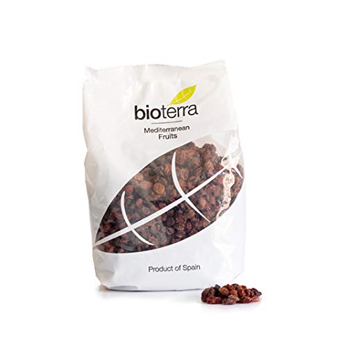 Bioterra, pasa sultana deshidratada ecológica,  20 bolsas de 200 g (Total 4 kg)
