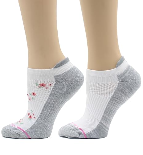 Image of Dr. Motion womens 2pk Compression Low Cut Socks