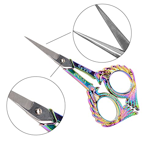 Stickscheren Set SUNNYCLUE im Storch- und Einhorn-Design