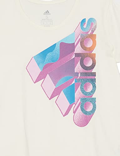 Image of Adidas Girls Short Sleeve Graphic Tee